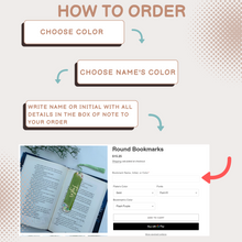 Load image into Gallery viewer, Custom Bookmarks with flakes
