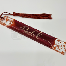 Load image into Gallery viewer, Rose Gold Flake Bookmark
