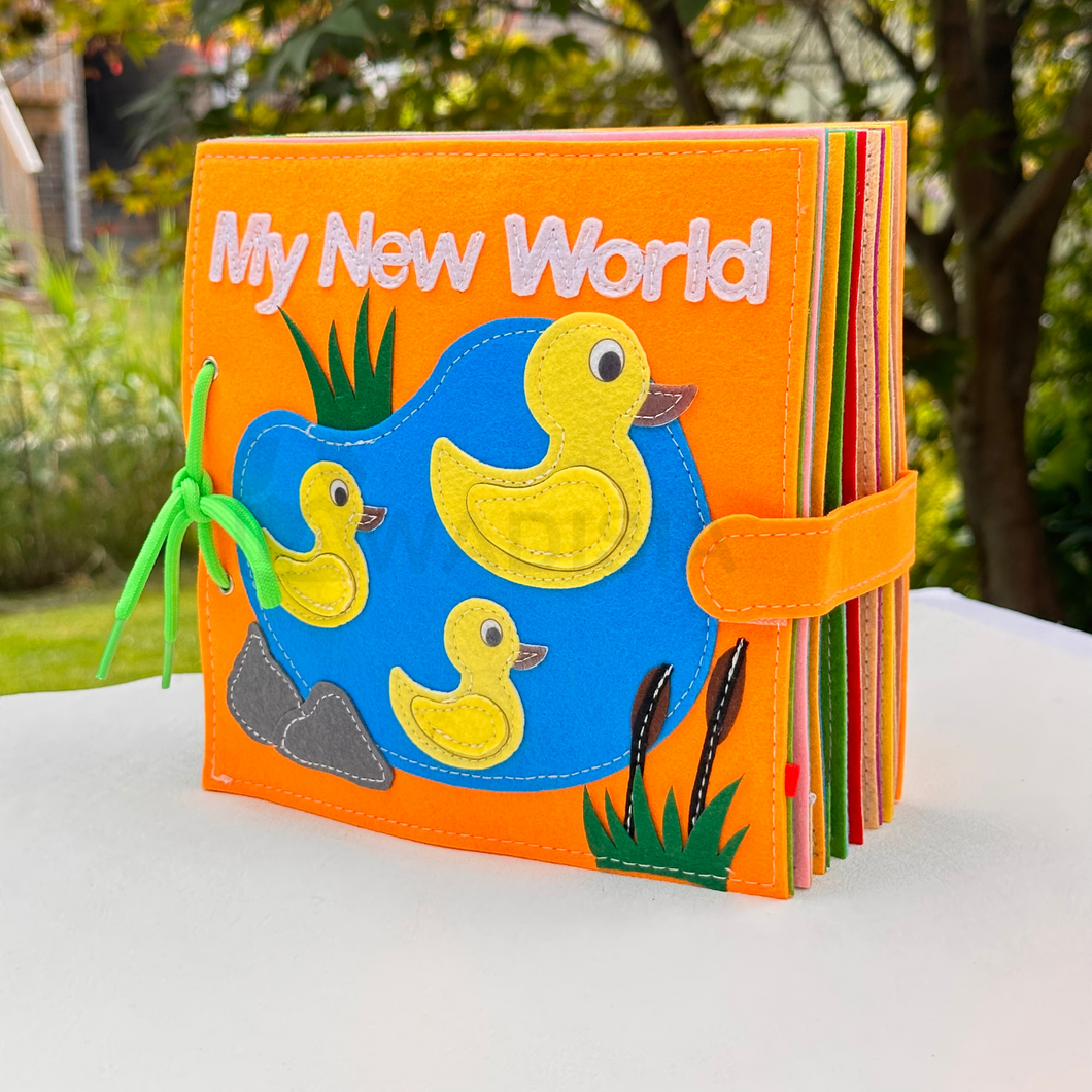 My New World 16 pages Quiet Book