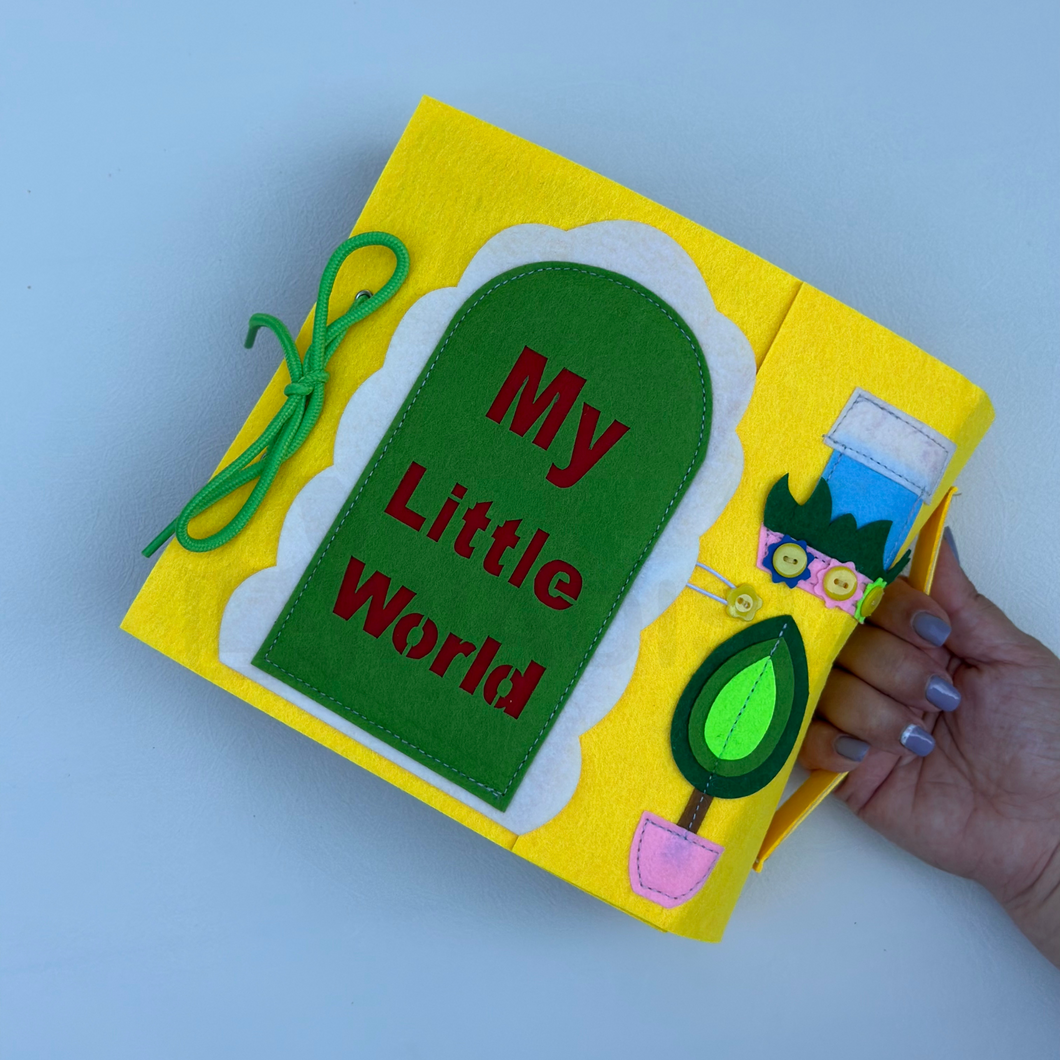 My Little World 16 pages Quiet Book