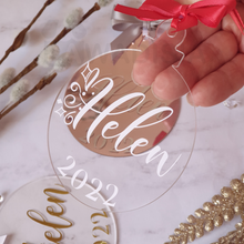 Load image into Gallery viewer, Personalized Acrylic Ornaments
