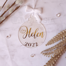 Load image into Gallery viewer, Personalized Acrylic Ornaments
