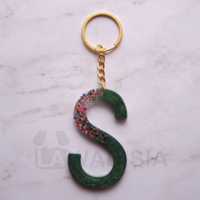 Load image into Gallery viewer, Custom Set of bookmark &amp; keychain glass gravel,
