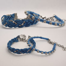 Load image into Gallery viewer, Set of 2 Braided &amp; Silky bracelets
