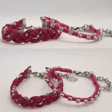 Load image into Gallery viewer, Set of 2 Braided &amp; Silky bracelets
